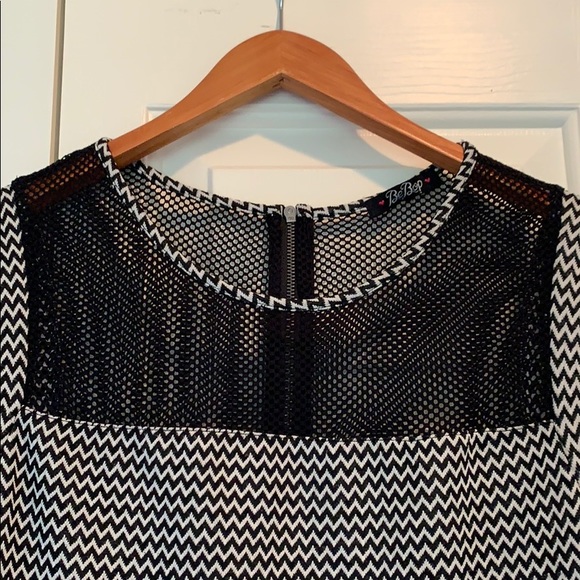 “Be Bop” Dress w/ fishnet upper chest - Picture 6 of 6